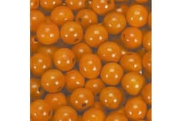 Træperler 5mm 1000 stk orange