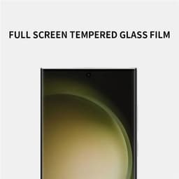 [1-PACK] Galaxy S24 Plus Härdat Glas Skärmskydd - Svart