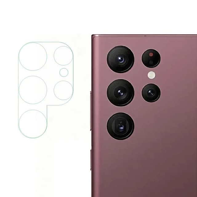 Galaxy S23 Ultra Kameralinsskydd i Härdat glas
