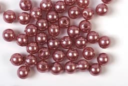 Plastperler 3 mm 500 g, lilla
