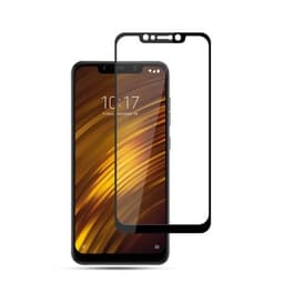 Härdat Glas Skärmskydd till Xiaomi Pocophone F1 - Svart