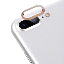 Kameralinsskydd i Härdat Glas till iPhone 7 Plus - Guld