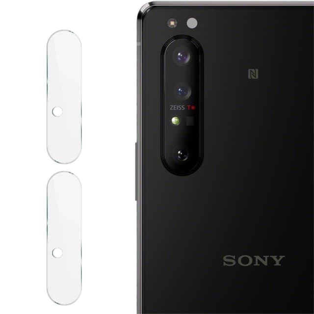 IMAK 2PCS HD Härdat glas Kameralinsskydd Sony Xperia 1 II
