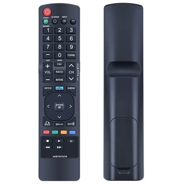 TV fjärrkontroll Ersättning för AKB72915239 För LG TV