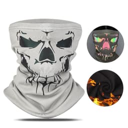 Bandana Mask Ansigtsmaske Nakkevarmer Vindtæt Balaclava - Grå