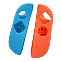 1 par kompatibelt med Nintendo Switch 2 Joy-Con-kontrollerdeksel - oransje + blå