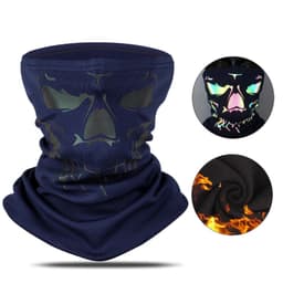 Bandana Mask Ansigtsmaske Nakkevarmer Vindtæt Balaclava - Blå