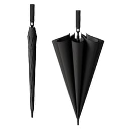 125 cm dubbellager automatiskt paraply Långt handtag paraply med ärm
