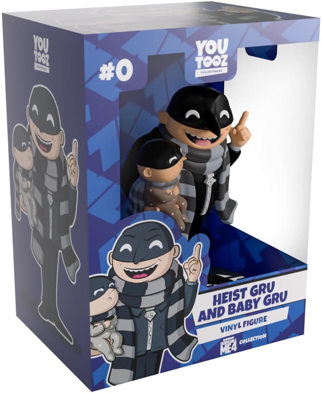 Youtooz Despicable Me 4: Heist Gru and Baby Gru vinylfigur