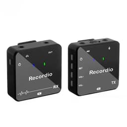 Trådløs mikrofon Mini Lavalier Mic til live streaming af interviews