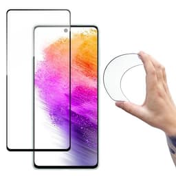Wozinsky Galaxy A73 Härdat Glas Skärmskydd Flexi Nano - Transparent