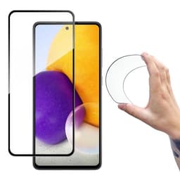Wozinsky Härdat Glas Skärmskydd Galaxy A72 4G - Svart