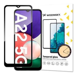 Wozinsky Full Glue Härdat Glas Skärmskydd Galaxy A22 5G - Svart
