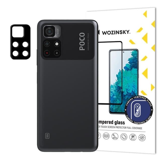 Wozinsky Xiaomi Poco M4 Pro Full Camera Glas 9H Härdat Glas
