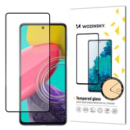 Wozinsky Galaxy M53 5G Härdat Glas Skärmskydd Super Tough - Svart