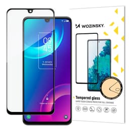 Wozinsky TCL 30 Plus Härdat Glas Skärmskydd Full Glue - Svart