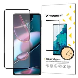 Wozinsky Motorola Edge 30 Härdat Glas Skärmskydd - Svart