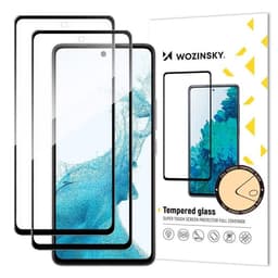 [2 PACK] Wozinsky Full Glue Härdat Glas Skärmskydd Galaxy A53 5G - Svart