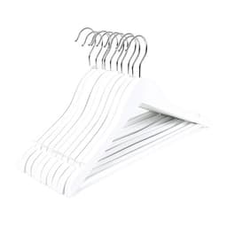 Træbøjler til børn 20-pak - Hvid