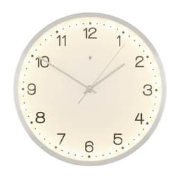 Veggklokke Prato med lydaktivert lys 30 cm
