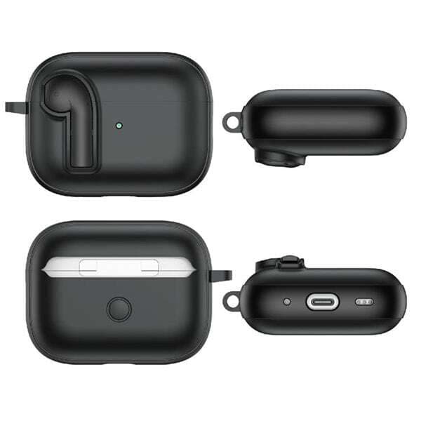 Deksel til AirPods Pro 2 - Svart - Elkjøp