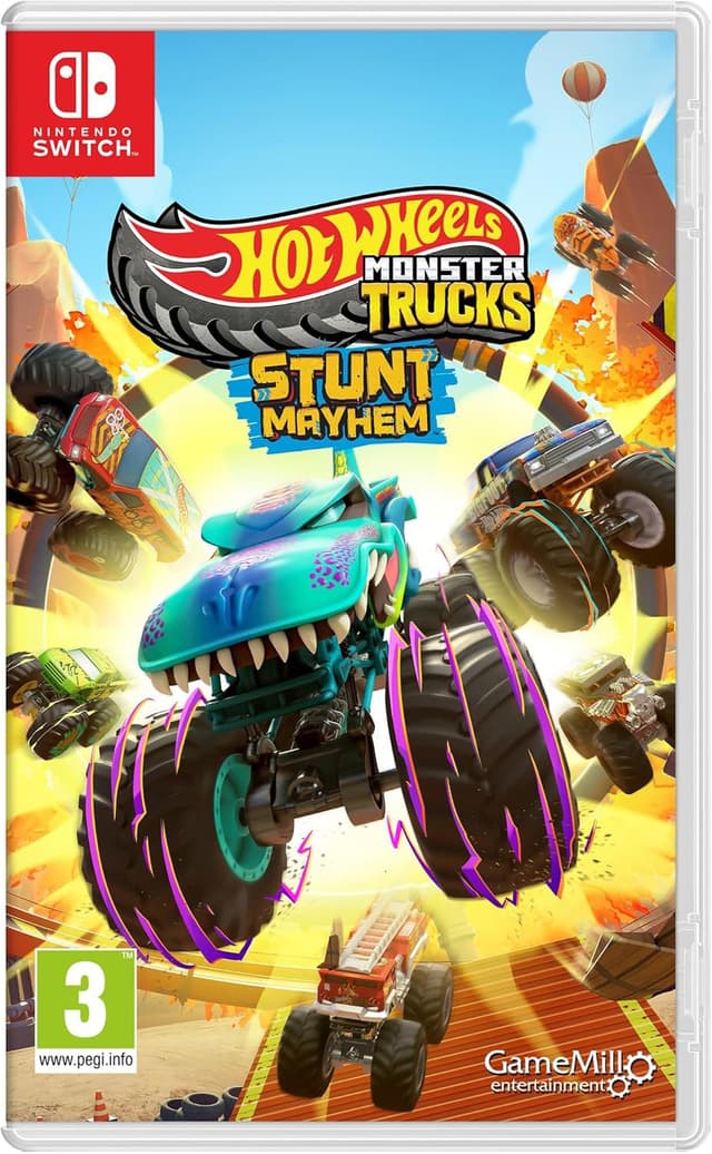 Hot Wheels Monster Trucks: Stuntkaos (Switch)