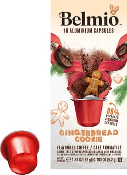 Belmio Gingerbread Cookie kaffekapsler for Nespresso (10-pk)