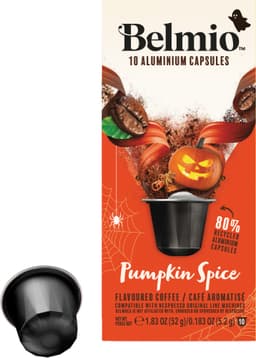 Belmio Pumpkin Spice Nespresso kahvikapselit (10 kpl)