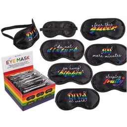 Ögonmask med engelska slogans