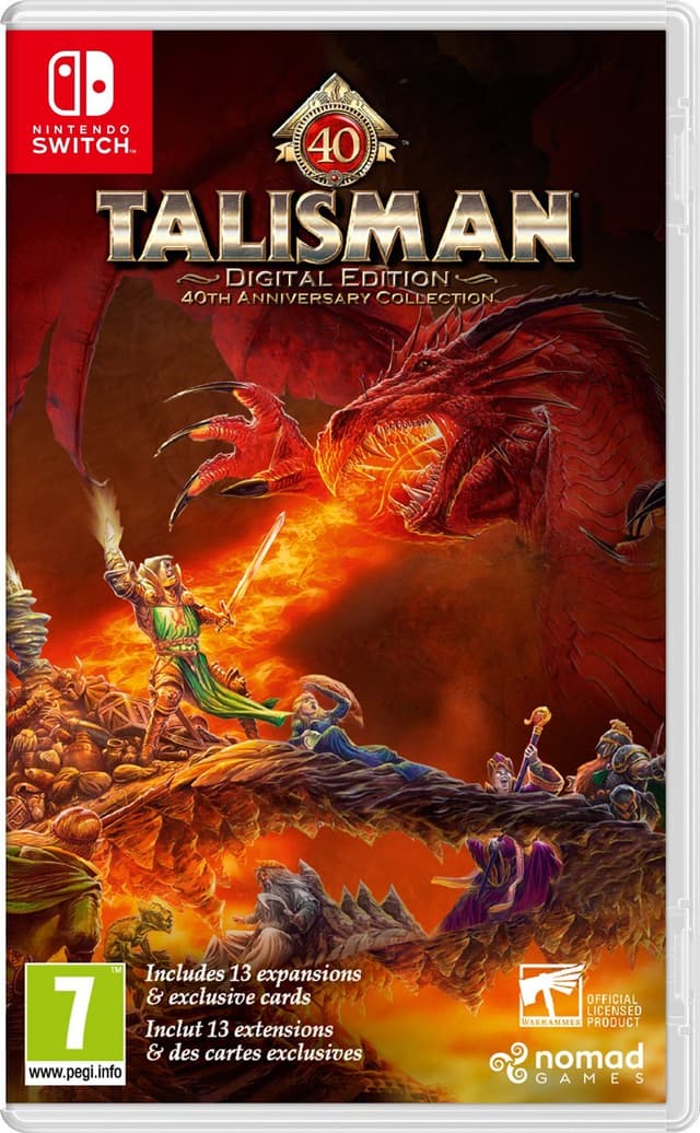 Talisman - 40th Anniversary Edition Nintendo Switch