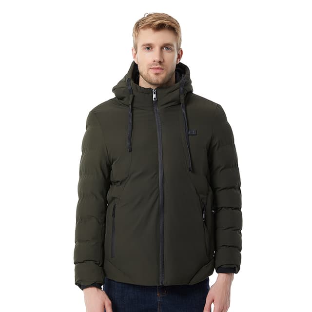Svart Uppvärmd Jacka - 11 Zone Uppvärmning 6XL