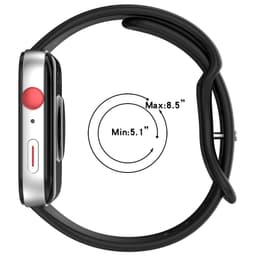 Silikon Huawei Watch Fit 3/4 Armband - Ersättningsband Svart