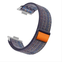 Stilig nylonløkke sportsreim for Huawei Watch Fit 4/3 Oransje