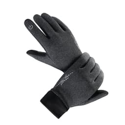 Varme hansker - Vinterhansker med berøringsskjerm for sykling, kjøring Grå L