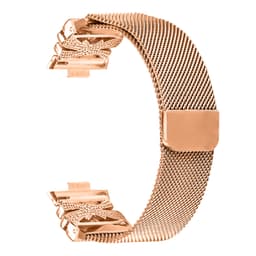 Huawei Watch Fit 3 -ranneke - Elegantti ruusukullanvärinen ruostumaton teräs