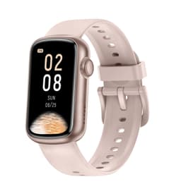 Smartwatch med pulsmåler, blodtryksmåler, søvnmonitor, skridttæller Rose guld