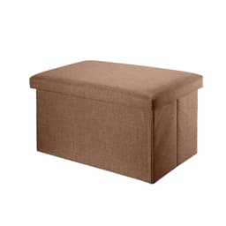 Taitettava penkki 49x30x30 cm Jakkara (ruskea)