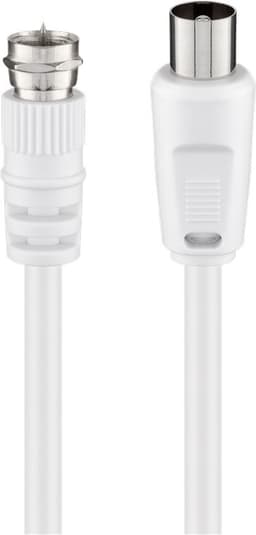 SAT/antenneadapterkabel (<70> dB), 2x skjermet