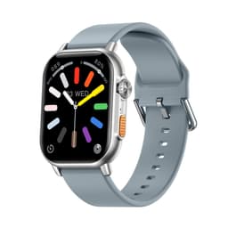 Smartklokke med multisportmodus og helsestyring Sølv