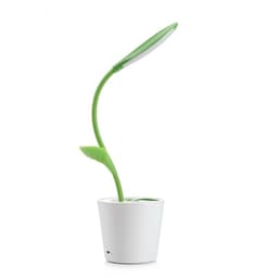 LED-skrivebordslampe med pennholder, fleksibel hals, øyebeskyttelse Rosa