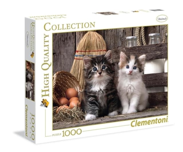 Clementoni 1000 bitar High Quality Collection LOVELY KITTENS