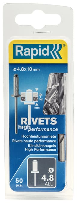 Rapid blindnitar Ø 4,8 x 10 mm 50 st.