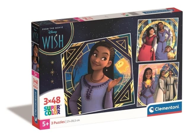 Clementoni 3x48 bitar Pussel Kid Disney Wish