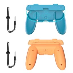 Kompatibel med Nintendo Switch 2 Joy-Con kontroll Greppset Skal Fodral - Blå+Röd