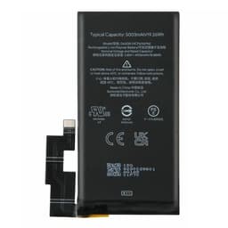 Batteri För Google Pixel 6 Pro 5G 3.85V 4905mAh Li-Polymer Kod: G63QN