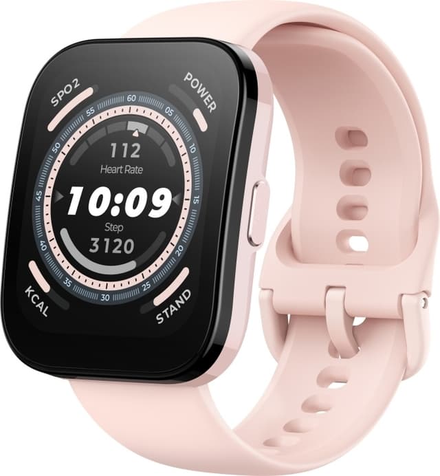 Amazfit Bip 5 smartwatch, 46 mm, pastelrosa