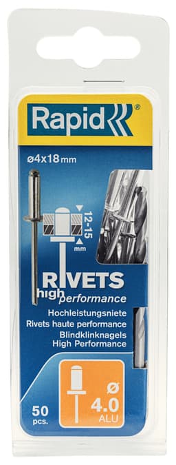 Rapid blindnitte Ø4,0 x 18 mm 50 stk