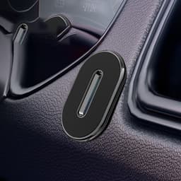 Magnetisk mobilholder til bil - Universalmontering til dashbordet Sort