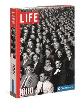 Clementoni 1000 brikker i høj kvalitet LIFE - Life in 3D