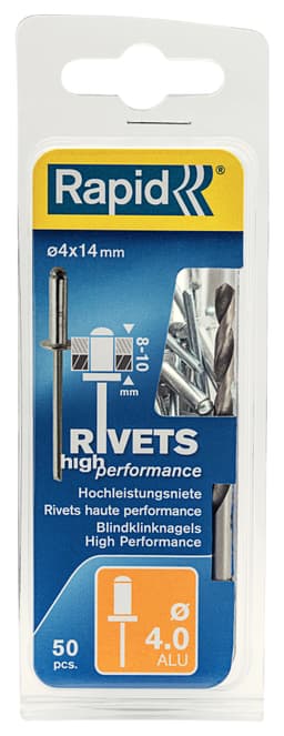 Rapid blindnitar Ø 4,0 x 14 mm 50 st.